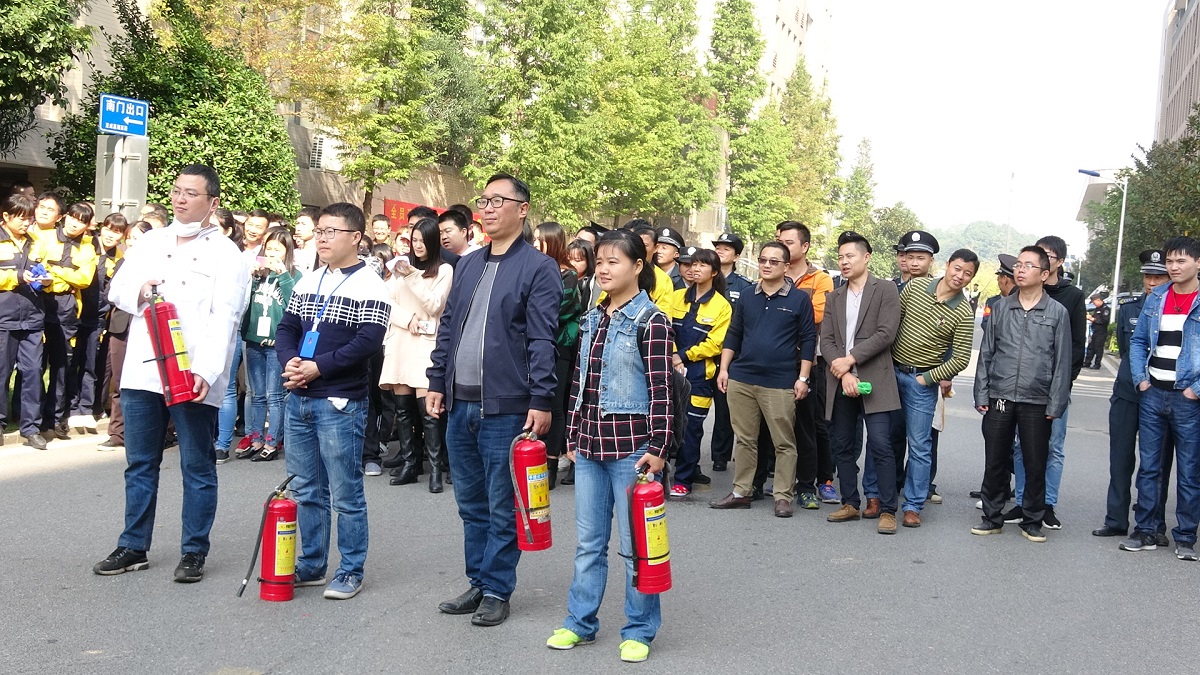 2017年(nián)消防實戰演練