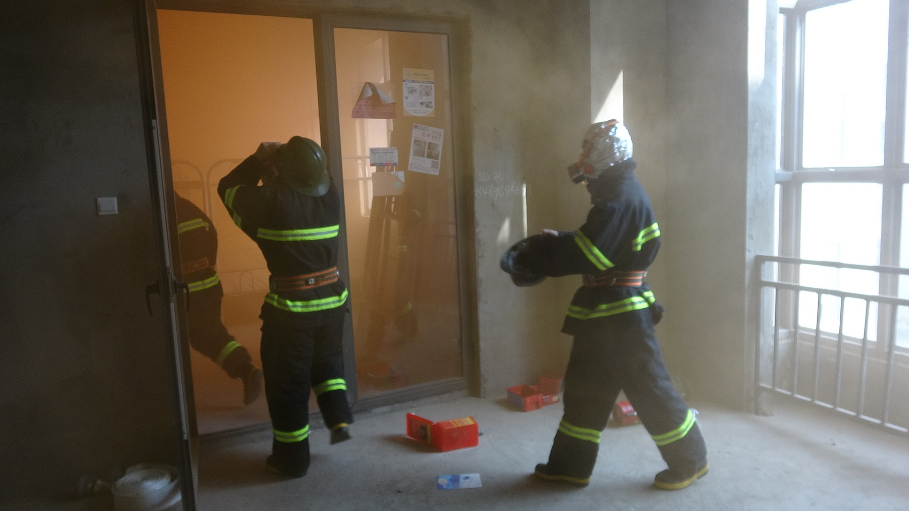 2017年(nián)消防實戰演練